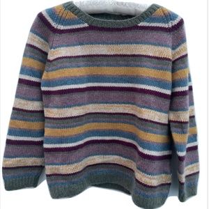 Brora UK Hand knit 100% Cashmere Crewneck